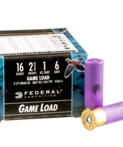 250 Rounds of 16ga Ammo by Federal - 1 ounce #6 shot