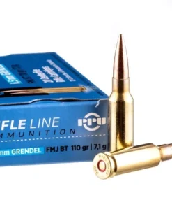 20 Rounds of 6.5mm Grendel Ammo by Prvi Partizan - 110gr FMJBT
