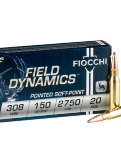 20 Rounds of .308 Win Ammo by Fiocchi - 150gr PSP