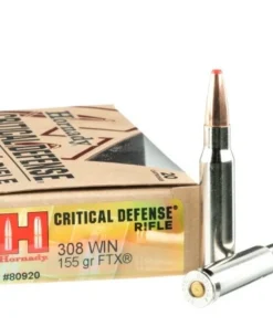 200 Rounds of .308 Win Ammo by Hornady - 155gr Polymer Tipped