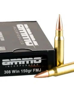 20 Rounds of .308 Win Ammo by Ammo Inc. - 150gr FMJ