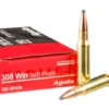 20 Rounds of .308 Win Ammo by Aguila - 150gr SP