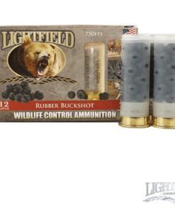 Lightfield Rubber Buckshot 12 Gauge 2-3/4 inch 5rds