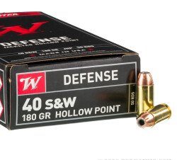 Winchester .40 S&W 180gr JHP 50rds