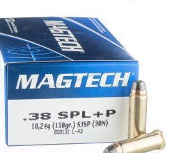 Magtech .38 Spl 158gr SJSP +P 1000rds