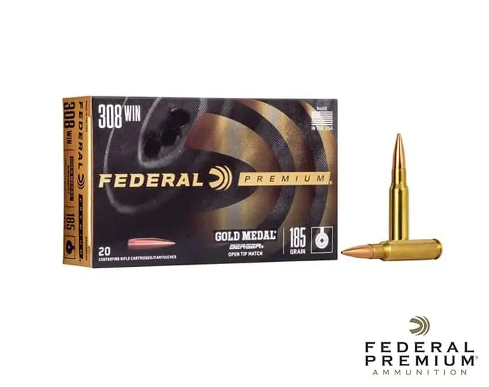 Federal Gold Medal .308 Win 185gr. Jugernaught OTM 20rds