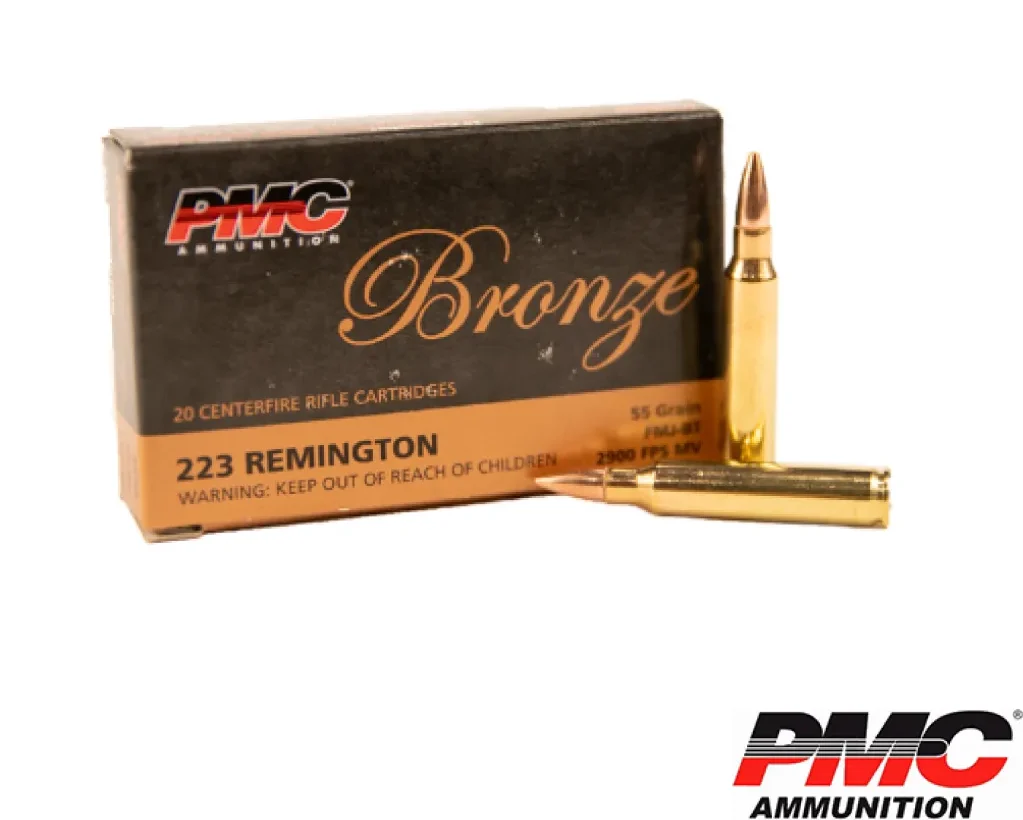 PMC Bronze .223 Rem 55gr. FMJ-BT 1000rds