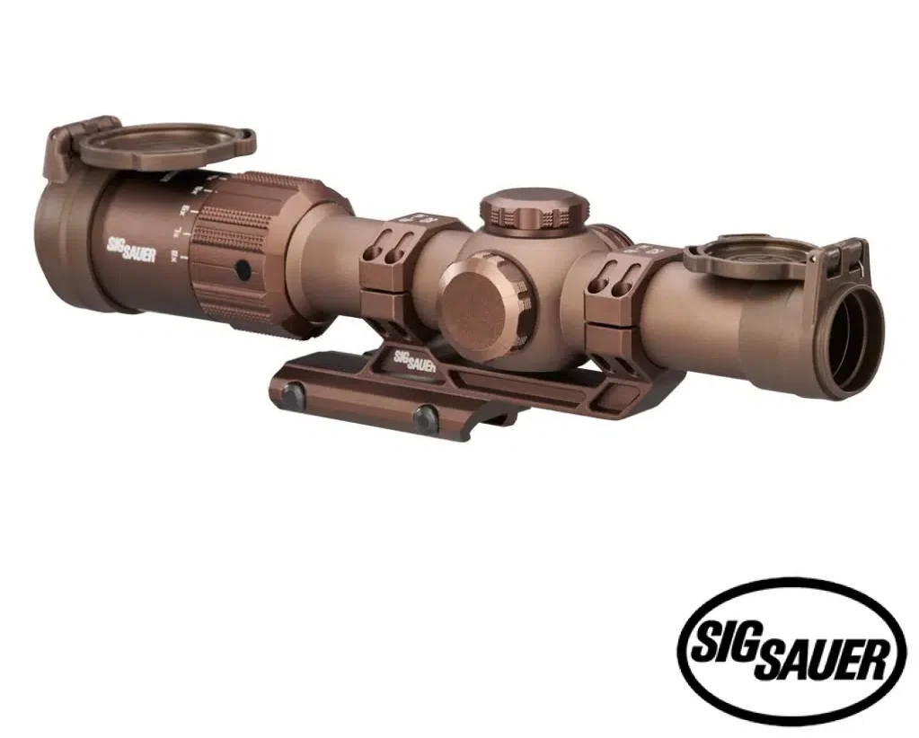 Sig Sauer TANGO-MSR 1-8X24 SFP MSR-BDC8 Reticle W/ Mount MOA 30mm Coyote Tan
