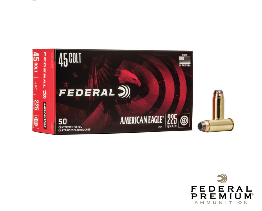Federal Champion .45 Long Colt 225gr. JSP 50rds